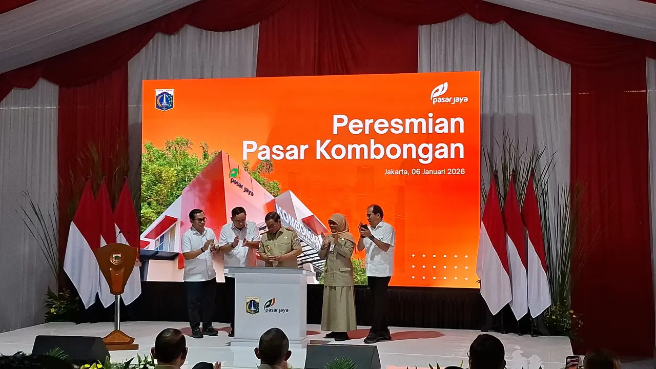 Mangkrak 5 Tahun Imbas Covid, Pramono Resmikan Pasar Kombongan di Kemayoran