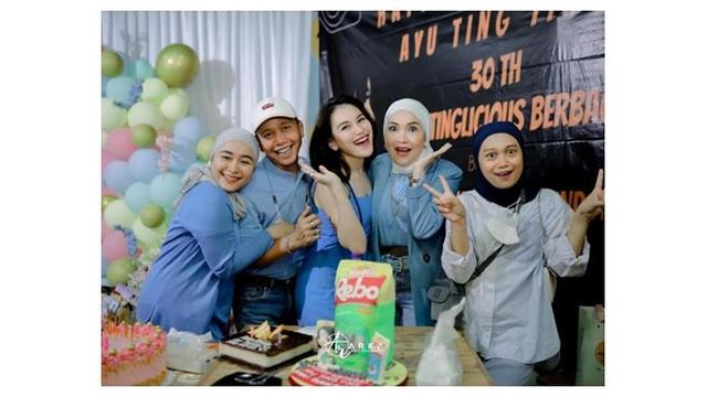 6 Momen Syukuran 4 Bulan Kehamilan Syifa Adik Ayu Ting Ting, Digelar Sederhana