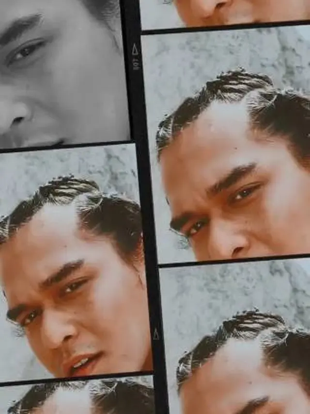 Tampil Beda, Ini 6 Pemotretan Terbaru Rangga Azof dengan Gaya Rambut Kepang