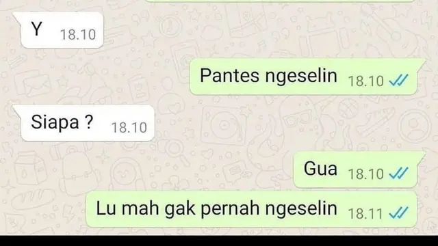 6 Chat Gebetan Lagi PMS Ini Bikin Elus Dada, Melatih Kesabaran