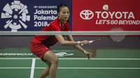 Semifinal Bulutangkis Asian Games: Fitriani Keok, Indonesia Balik Tertinggal dari Jepang