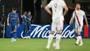 Di awal babak kedua, atau menit ke-46, Al Hilal berhasil menyamakan kedudukan lewat sundulan Marcos Leonardo yang memanfaatkan bola muntah. (PATRICIA DE MELO MOREIRA/AFP)
