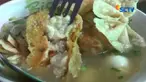 Makanan Unik jika diteliti, bakso dan durian bisa langsung menikmatinya dalam satu mangkok.