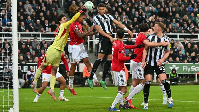 Foto: Tren Positif MU Dihentikan 10 Pemain Newcastle di Liga Inggris