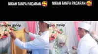 Nikah tanpa pacaran. (TikTok/ajurr03)