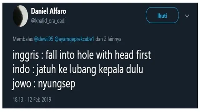 Bahasa Jawa Simpel