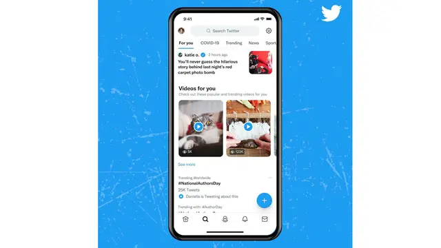Twitter menghadirkan tab Video