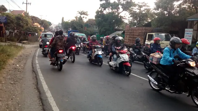Arus mudik selatan jawa via garut lancar