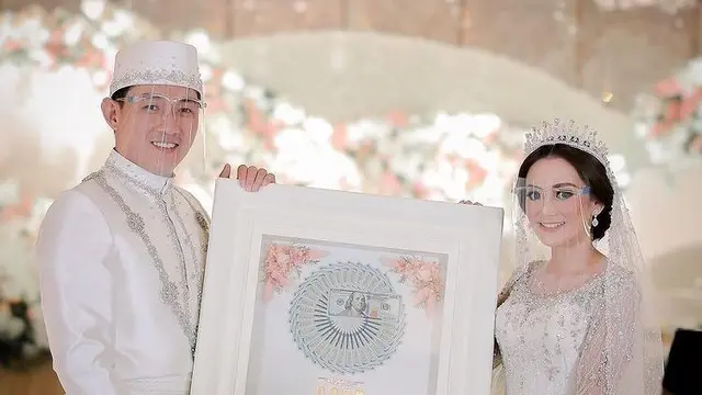 Pernikahan Ifan Seventeen dan Citra Monica. (Sumber: Instagram/@ifanseventeen)