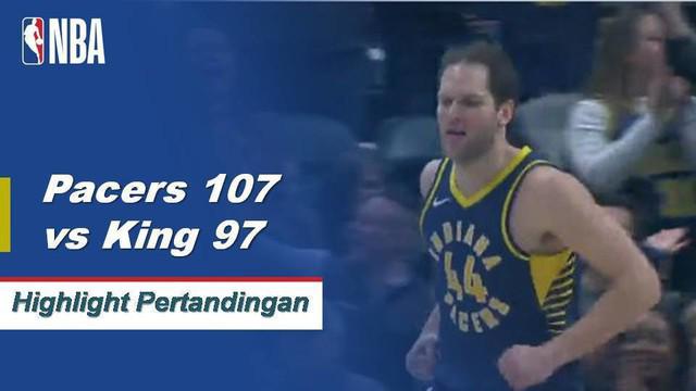 Thaddeus Young mencetak 20 poin dan meraih sembilan rebound untuk memimpin Pacers di atas Kings, 107-97.