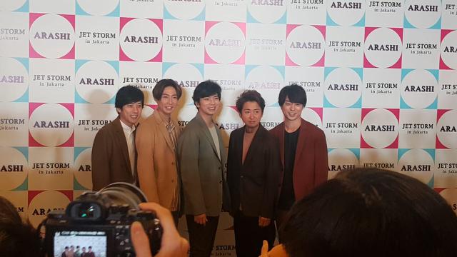 Arashi di Jakarta.