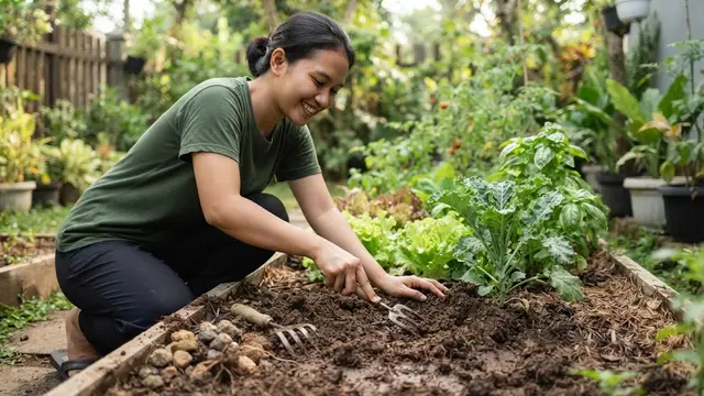 Cara Menyuburkan Tanah Halaman Rumah Tanpa Pupuk