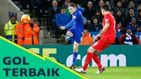 Video highlights 5 gol terbaik Premier League pekan ke-24, gol Jamie Vardy ke gawang The Reds jadi yang terbaik pekan ini.