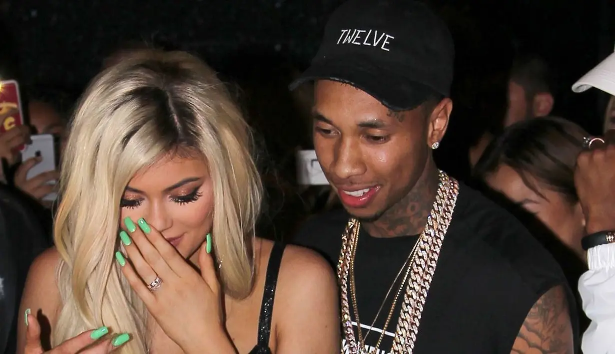 Dalam periode waktu tersebut, Tyga sendiri tengah berkencan dengan Kylie Jenner. (irishmirror.ie)