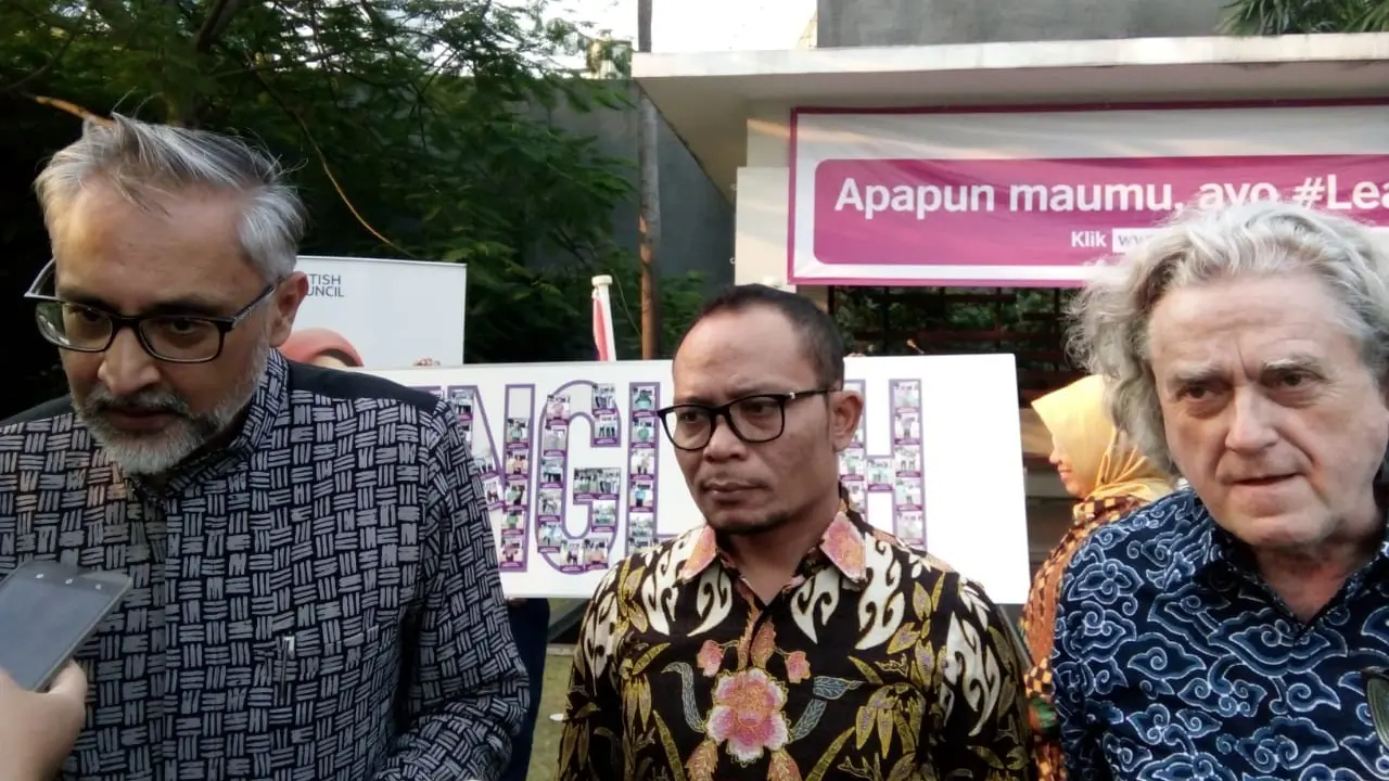 Peluncuran Program English for Indonesia.