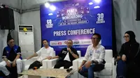 Ketua Umum PAN Zulkifli Hasan menggelar konferensi pers kegiatan Pesta Anak Nongkrong di Surabaya. (Istimewa)