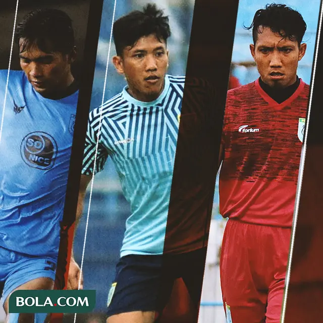 Persela Lamongan - M Zaenuri, Ahmad Bustomi, Dwi Kuswanto