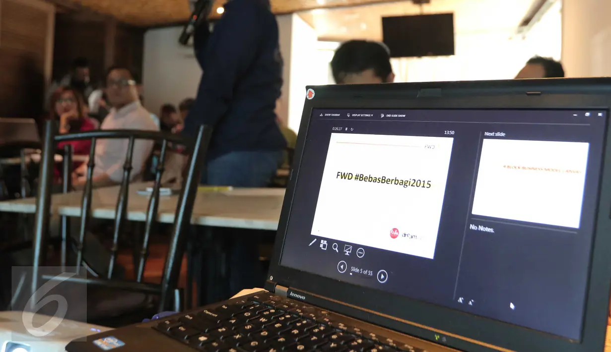 Suasana workshop Manajemen Keuangan yang digelar FWD Life, Jakarta, Sabtu (18/10/2015). Melalui program ini diharapkan bisa menciptakan kemandirian ekonomi sekaligus berkontribusi pada perekonomian di indonesia. (Liputan6.com/Angga Yuniar)
