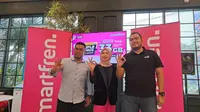 Update Triple Kejutan Smartfren di Bogor, Senin (20/03/2023). (Liputan6.com/Dinda Charmelita Trias Maharani)