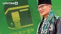 Banner Infografis Sandiaga Uno Resmi Bergabung ke PPP. (Liputan6.com/Abdillah)