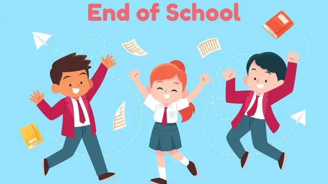 Ilustrasi kelulusan SMA, sekolah