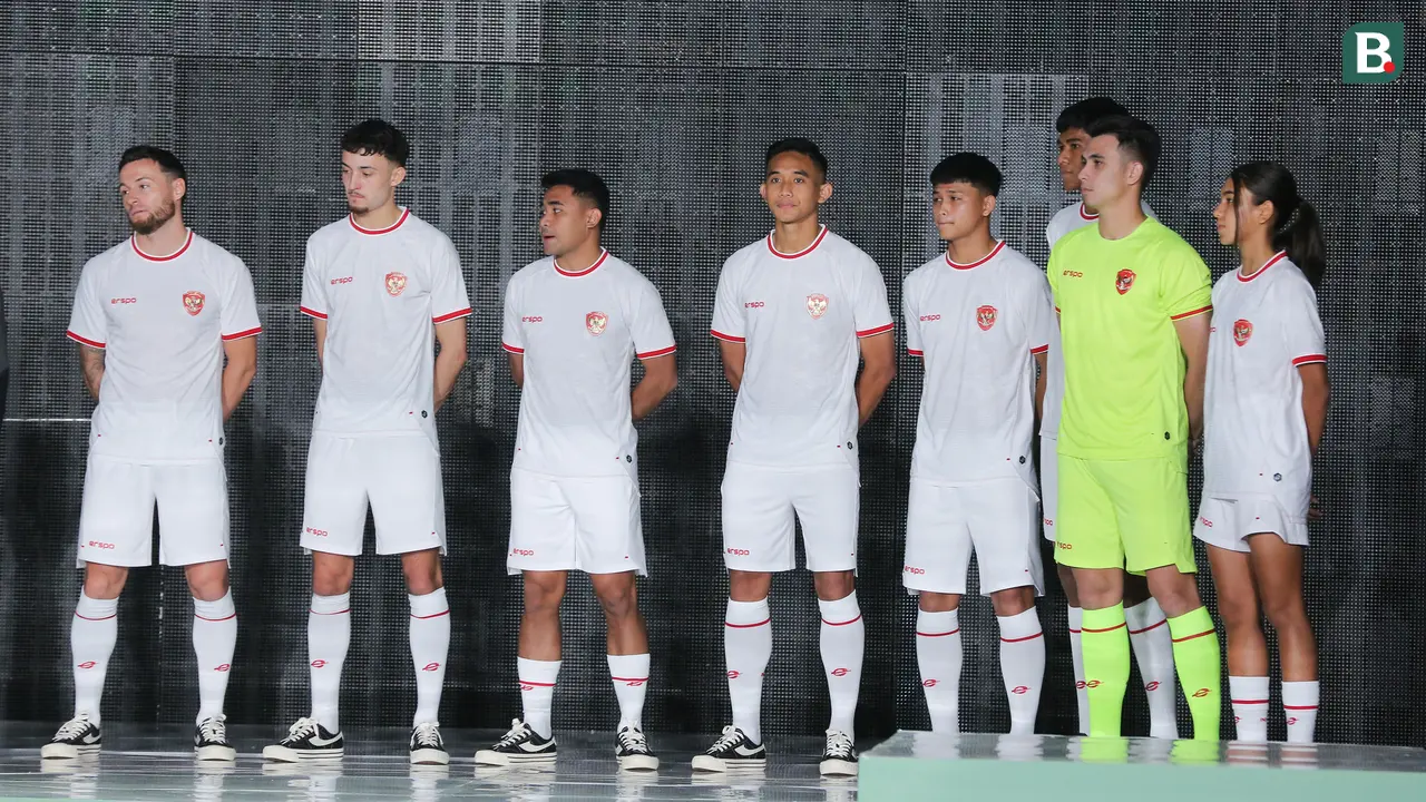 Foto: Terinspirasi Jersey Skuad Garuda 1981, Jersey Anyar Timnas Indonesia Resmi Diluncurkan