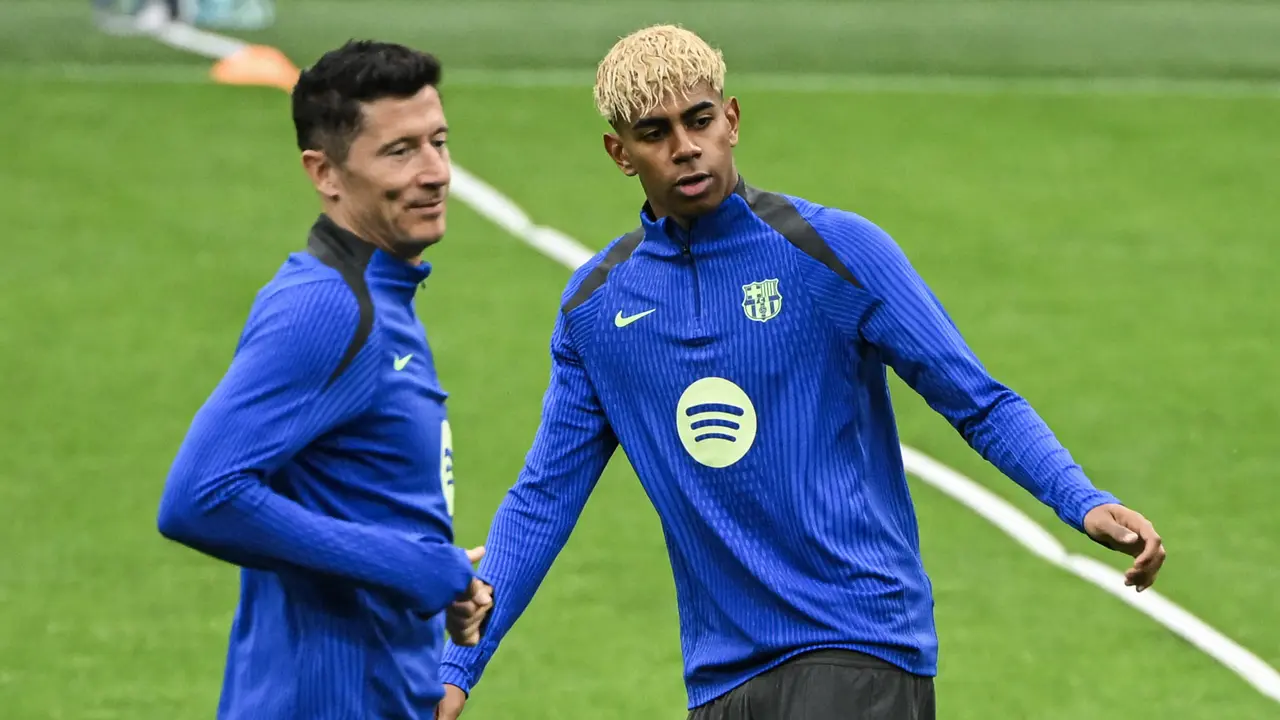 Foto: Persiapan Lamine Yamal dan Kolega Jelang Laga Leg 2 Semifinal Liga Champions, Barcelona Punya Pengalaman Buruk di Milan