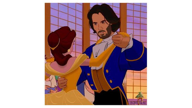 Ini Jadinya Keanu Revees Jadi Pengeran Disney, 7 Potretnya Tampan Abis