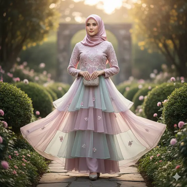 7 Model Gamis Terbaru 2025 untuk Penampilan Glamor dan Cantik, Cocok untuk Segala Acara