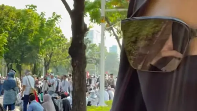 Zaskia Adya Mecca bela Palestina (Instagram/zaskiaadyamecca)