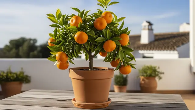 Tanaman Jeruk Mandarin/Gemini AI