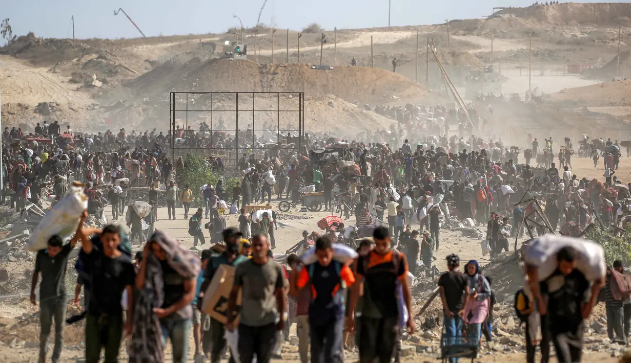 Selama 24 jam terakhir, setidaknya 50 orang tewas, sementara 184 lainnya mengalami luka. (Eyad BABA/AFP)