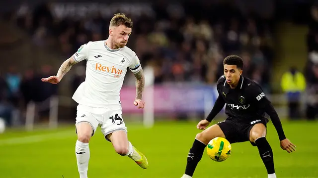 swansea city vs manchester city carabao cup