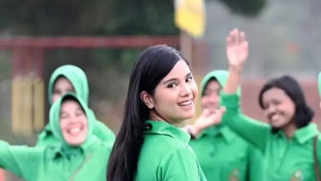 Annisa Pohan saat jadi Ibu Persit (Instagram/annisayudhoyono)