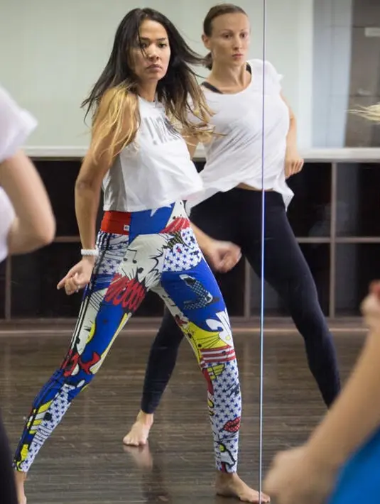 Shanty berlatih keras agar tampil maksimal dalam konsernya tersebut. (Anastasia Darsono/Bintang.com)