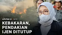 Kebakaran, Pendakian Ijen Ditutup