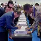 Trade Expo Indonesia (TEI) ke-37 ditandai dengan 100 kesepakatan dagang yang ditandatangani serentak dengan buyers dari 14 negara/Istimewa.