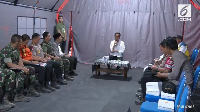 VIDEO: Permintaan Jokowi Saat Pimpin Ratas di Lombok