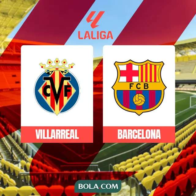 Liga Spanyol - Villarreal Vs Barcelona