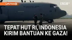 Indonesia kembali menunjukkan solidaritas untuk Gaza dengan mengirimkan bantuan logistik menggunakan metode airdrop.