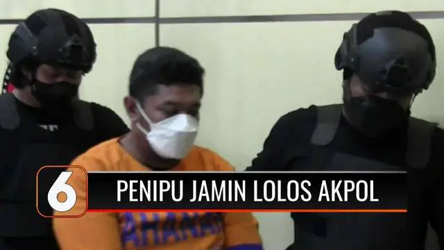 VIDEO: Mengaku Stafsus, Pria Ini Jamin Bisa Loloskan Peserta Seleksi Akpol Padahal Penipu