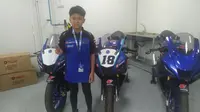 Dari bLu cRU Yamaha Sunday Race, Pembalap Cilik 11 Tahun Bermimpi Tembus MotoGP