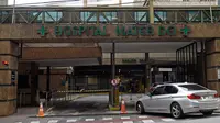 Rumah sakit Mater Dei menjadi tempat megabintang PSG, Neymar menjalani operasi di Belo Horizonte, daerah Tenggara Brasil, Kamis (1/3). Lantai itu juga untuk tempat tinggal sementara 10 pendamping Neymar saat operasi dilangsungkan. (DOUGLAS MAGNO/AFP)