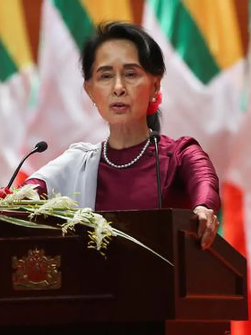 Akhiri Masa Diam, Aung San Suu Kyi Angkat Bicara Soal Krisis Rohingya