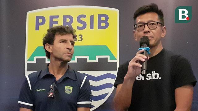 Teddy Tjahjono dan Luis Milla di Persib Bandung