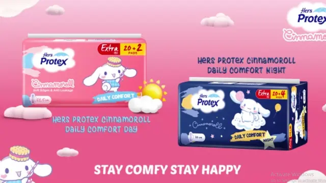 Mengusung Campaign #AntiBaper, Hers Protex Cinnamoroll Ajak Perempuan Indonesia untuk Stay Comfy, Stay Happy!