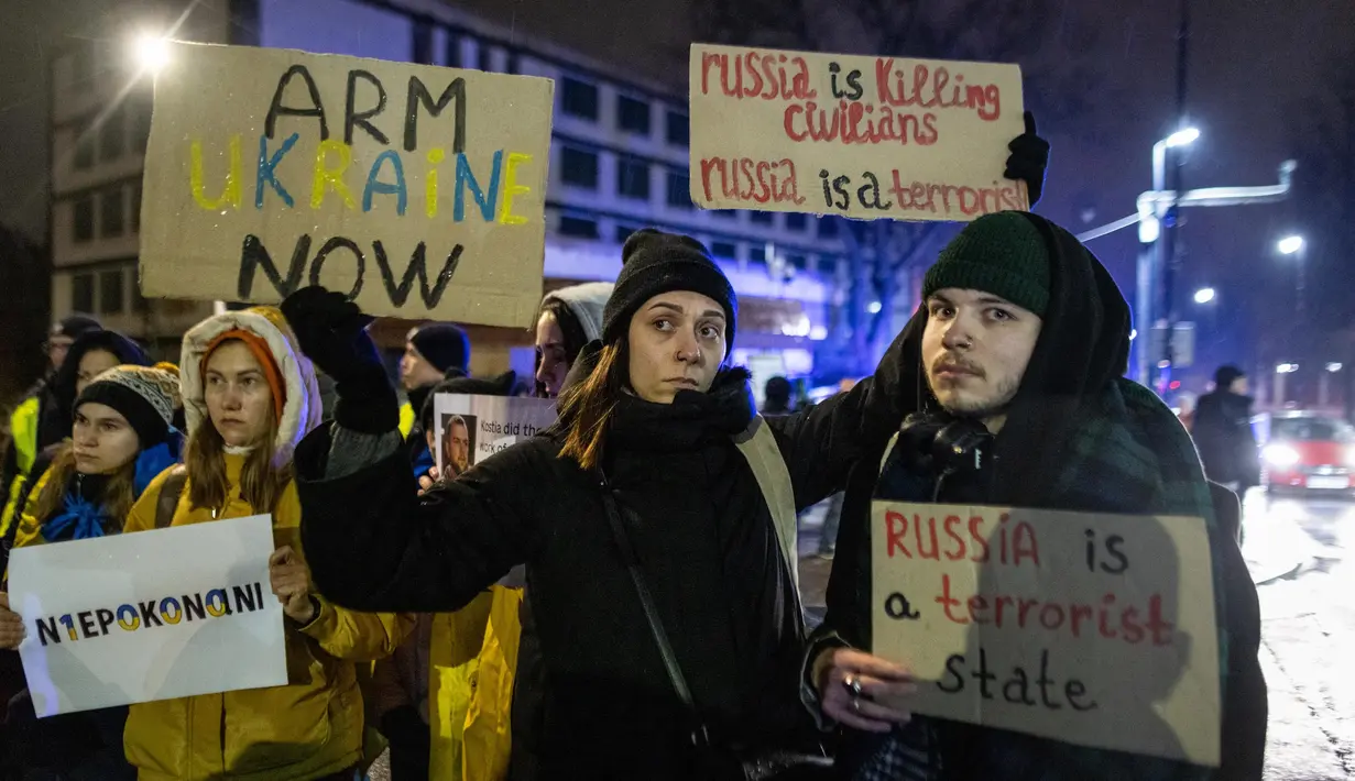 Perang Rusia-Ukraina telah memasuki hari ke-1.000 pada Selasa (19/11/2024). (Wojtek RADWANSKI/AFP)