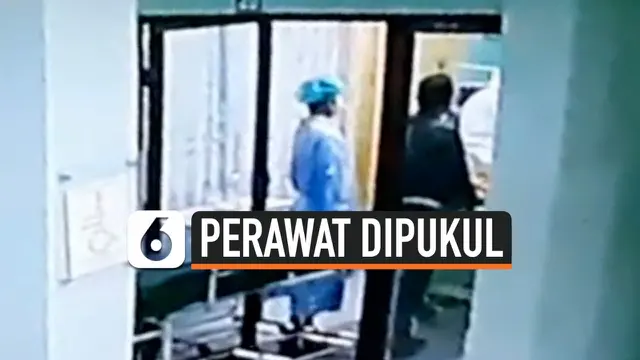 VIDEO: Detik-detik Perawat Dipukul Anggota Keluarga Pasien