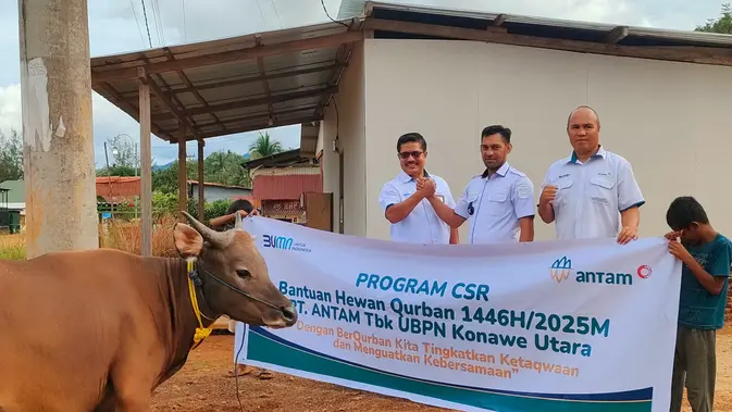 Iduladha 2025, MIND ID Salurkan 743 Hewan Kurban ke Berbagai Wilayah Operasional