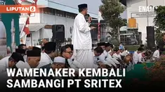 Kembali Sambangi PT Sritex, Wamenaker Pastikan Kondisi Ribuan Karyawan yang Dirumahkan
